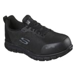 Skechers Womens Safety Shoe with Alloy Toe Cap - Size 38 (UK 5)