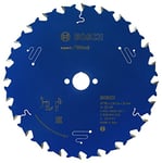 Bosch 2608644029 EXWOH 24 Tooth Top Precision Circular Saw Blade, 0 V, Blue