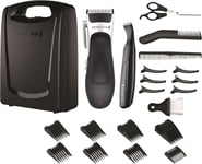 Remington Stylist Hair Clippers Set for Men 8 combs 3-25mm length settings HC36