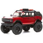 Axial 1/24 SCX24 2021 Ford Bronco 4WD Truck Brushed RTR, Red C-AXI00006T1