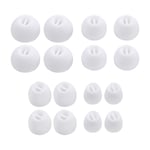 16x Earphone Earplugs Replacement Compatible with Sennheiser CX 3.00 White