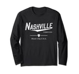 Nashville Tennessee TN Gifts Women Men Kids Souvenirs Long Sleeve T-Shirt