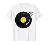 Happy Hardcore Vinyl Record Deck Acid House Ravers T-Shirt