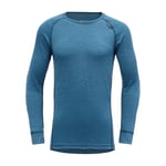 Devold Breeze Shirt, junior Blue Melange GO 181 276B 258A 10 2021