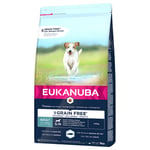 Eukanuba-koiranruoka grainfree erikoishintaan! - Grain Free Adult Small / Medium Breed lohi 3kg