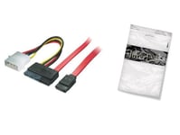 Shiverpeaks 0,5 M Sata, 0,5 M, Sata I, Sata 22-Stift, Sata 7-Stift + Molex (4-Stift), Hane/Hona, Svart, Röd, Vit, Gul, Flera