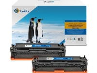 G&G G&G toner compatible with CB540A, black, 2200s, NT-PH540UBK, HP 125A, for HP Color Laserjet CP1210/CP1215/CP1515N/CP1518ni/CM13, N