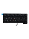 Lenovo - notebook replacement keyboard - French - Bærbar tastatur - til udskiftning - Fransk - Sort