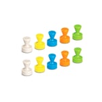 Magnet neodym kon | Maul | sorterade färger | 10st