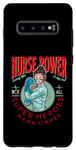 Coque pour Galaxy S10+ Nurse Power Saving Life Is My Job Not All Heroes Wear Capes