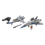 Buzz Lightyear Disney Spaceship Vehicle 2-Pack, Hyperspeed Series XL-01 and XL-15 Space Jets (7 Inch) and Mini-Figure [Amazon Exclusive], 4 Years and up