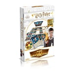 Top Trumps Harry Potter Battle Mat The Strategic Card Game, Play with Harry, Ron, Hermione, Dumbledore, Hagrid, Snape and Voldemort, becomes a board game, 2 players makes a great gift for ages 6 plus