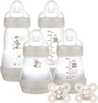 MAM Feed and Soothe Set, Anti-Colic Newborn Bottle Set Complete with Baby... 