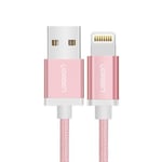 UGREEN 2m Lightning Kabel - Made For Iphone/ipod/ipad (mfi) Rose Rosa