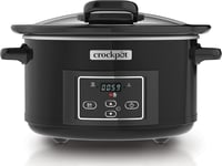 Crockpot Lift and Serve Digital Slow Cooker with Hinged Lid and Programmable Co