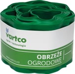 Agaplast Korrugerad Trädgårdskant 15Cm X9m Vartco Grön