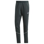 adidas Träningsbyxor Fleece Essentials - Grön/Silver, storlek XX-Large