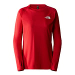 The North Face Womens Summit Pro 120 Crew (Röd (TNF RED) Large)