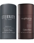 Calvin Klein Euphoria Men Deostick 75g + Eternity for