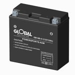 12V GB14B-4 FA MC-batteri 12Ah 152 x 69 x 145 mm