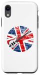 iPhone XR Bass Guitar UK Flag Bassist Britain British Musician Case