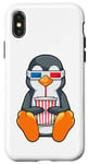 iPhone X/XS Penguin Cup Drinking straw Glasses Case