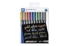 STAEDTLER 8321 - brush pen set - 10 delar