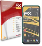 atFoliX 3x Screen Protector for Nokia X10 Screen Protection Film matt&shockproof