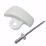 Kitchenaid Artisan Stand Mixer Headlock In White 3184262 With Fixing Rivet