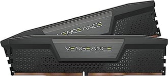 CORSAIR VENGEANCE DDR5 RAM 64Go (2x32Go) 6000MHz CL40 Intel XMP Compatible iCUE Mémoire d'Ordinateur - Noir (CMK64GX5M2B6000C40)