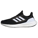 adidas Homme Pureboost 23 Shoes Low, Core Black/FTWR White/Carbon, 36 2/3 EU