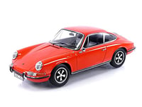 NOREV Porsche 911 E 1970 1:18 Orange Voiture Miniature de Collection, 187628, 1/18e