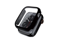 Crong CRG-44HS-BLK, Ask, Smartwatch, Svart, Apple, Apple Watch Series 4/5/6/SE 44mm, Polykarbonat, Härdat glas