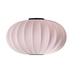 Made By Hand Knit-Wit 76 Oval væg- og loftlampe Light pink