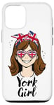 iPhone 14 Pro York Girl, York Women, British Flag UK Case