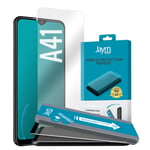 JAYM - Verre de Protection Premium pour Samsung Galaxy A41 - Plat 2.5D - Garanti à Vie Renforcé 9H Ultra Résistant Compatible Fonction Sonic Sensor - Applicateur sur Mesure Inclus - Neuf