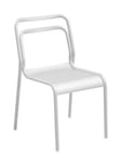 Chaise de jardin Proloisirs Eos en aluminium - Coloris blanc - Hauteur 82 cm