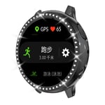Heltäckande Rhinestone Skal Galaxy Watch Active 2 44mm Svart