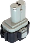 Kompatibelt med Makita 6400DW, 9.6V, 3000 mAh