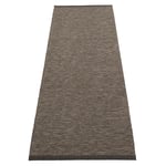 Pappelina, Sam matta 70 x 225 cm Black/Walnut