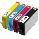 564XL Compatible Ink Set of 4 (Bk/C/M/Y) for HP