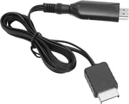 Pour Cable AV pour PS1/pour PS2 vers HDMI, pour Cable de Liaison HD D'interface Multimédia pour PS2 vers HD, Cordon de Convertisseur Vidéo de Console de Jeu Plug and Play