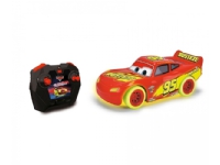 Jada RC Disney Cars Glow Racers Remote Control Car Lightning McQueen