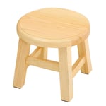 GWW MMZZ Step Ladders Children's Small Stool/Tea Table Stool/Sofa Footstool/Shoes Bench,Solid Pine Wood, for Dressing Room/Study Room/Living Room/Dining Room, 2 Colors