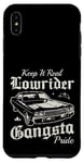Keep it real Lowrider Gangsta Pride Muscle Cars Rockabilly Coque pour iPhone XS Max