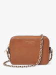 Aspinal of London Milly Smooth Leather Cross Body Bag, Tan