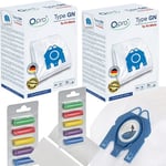 QPRO 8 Miele Type GN Bags Filters & Fresheners C1 C2 C3 Cat & Dog Vacuum
