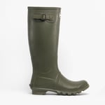 Barbour BEDE Mens Waterproof Tall Pull On Round Toe Wellington Boots Olive