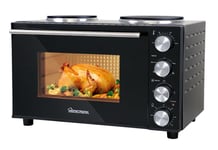 Mini Oven 30L HomeTronix - Electric Hob Double Hotplate & Grill Baking Cooking