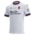 Macron Merchandising ufficiale Maillot Away Bologna FC 2021/22 Mixte, Rouge, S